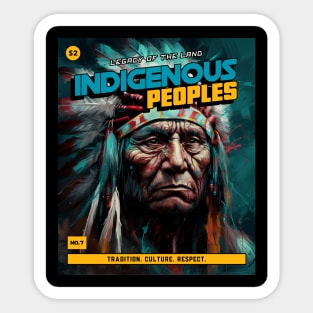 Indigenous Peoples Tradition Culture Respect Sticker